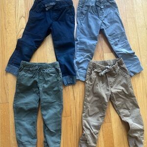Cat & Jack Kids' Joggers in Navy, Gray, Green, and Tan